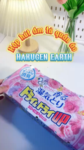 Hộp Hút Ẩm Hakugen Earth Khử Mùi Ẩm Mốc Làm ThơmTủ Quần Áo tủ Giày Nhật Bản 3 Hộpx450ml