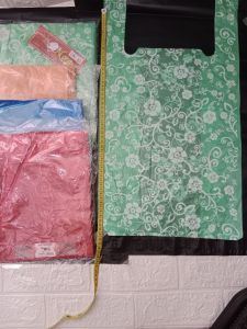 Kantong Plastik Kresek box ukuran 22 Tebal Tipis Putih Batik