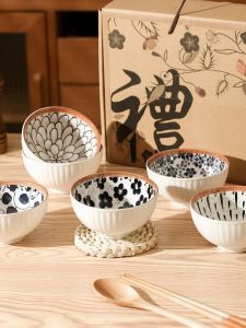 Aesthetic Personal Use Ceramic Rice Bowl