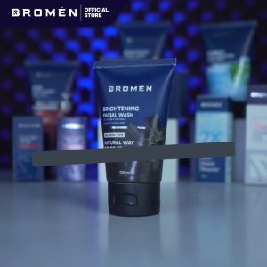 BROMEN PAKET LENGKAP Mencerahkan Wajah Anti Kusam (Brightening Face Wash + Brightening Serum + 7x Ceramide Moisturizer + Uv Shield)