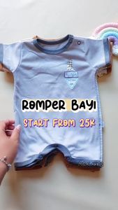 Nova Romper Bayi SNI - Jumper Bayi Segiempat seri Motif Terbaru