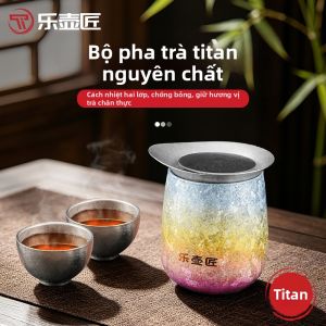 LEHUJIANG | Bộ Cốc Trà Du Lịch Chống Khuẩn Nhẹ