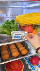 ถ่านดับกลิ่นตู้เย็น โคลดูดกลิ่น ดูดกลิ่นสำหรับในตู้เย็น รูปแบบสำหรับการขนมและการนำเสนอ ราคาล่าสุด 100 บาท ตรงกับ ถ่านดูดกลิ่น 10 บาท