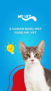 [NEW] Mr. Vet Cat Pouch Makanan Basah 70g Vitamin Omega-3 dan L-Lysine samol tuna glow bone digestionheartimmune  Wet Food