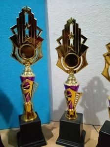 Piala Lomba Juara 1 2 3 4 (NO.8 BODY UNGU RASER) "costum" FREE STICKER (BOLEH satuan)TERMASUK sticker DAN FREE DESIGN