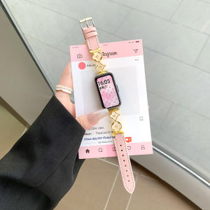 Uhada | Dây Đeo Đồng Hồ Da Kim Loại cho Xiaomi Band 9pro 10Pro 7Pro Redmi Watch 4/5