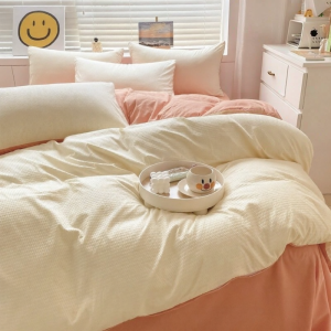 Flannel Bedding Set For Dormitory