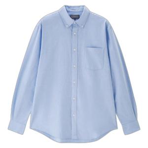 Giordano Mens Oxford Cloth Long Sleeve Shirt Pure Cotton Stylish Single Pocket Fashionable Urban Commute Casual Style