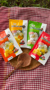 Kem dừa sáp sấy thăng hoa cao cấp VICOSAP ít đường đồ ăn vặt healthy đặc sản Trà Vinh