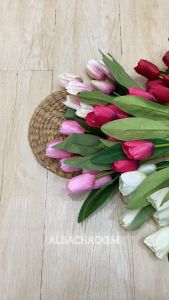 BUNGA TULIP K7 HIAS IMITASI B8060 ARTIFICIAL