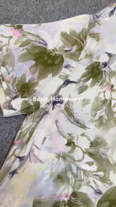 MYMODA 621 Home Dress Daster Estetik Motif Floral | Rayon Adem & Busui Friendly