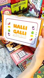 Bộ Bài HALLI GALLI Việt Hóa hộp Cao Cấp Trò chơi boardgame vui vẻ cho mọi lứa tuổi giúp tăng cường khả năng phản xạ