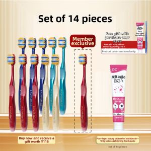 Ebisu | Quad Width Deep Cleaning Toothbrush with Interdental Brush