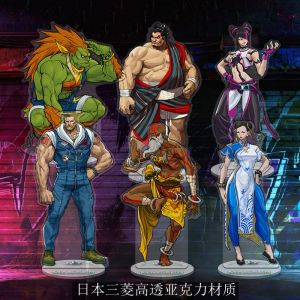 Mô Hình Nhân Vật Game Street Fighter Chun Li Luke Chạm Khắc Tỉ Mỉ Nhiều Lớp Quà Tặng Phụ Kiện Chơi Game Street Fighter