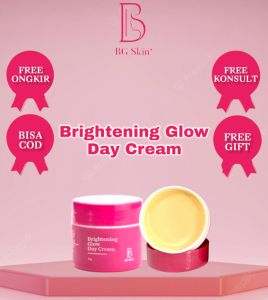 Brightening Glow Day Cream (TERBARU) BG SKIN Beauty Glow FREE GIFT