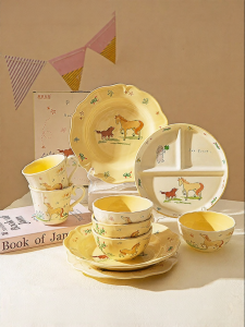 MODERN SWEETHOME | High Appearance Tableware Dishes Plates Bowls For Home Use
