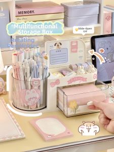 Cute Student Desk Organizer Storage Box