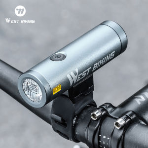 West Biking | WEST BIKING Bicycle Front Light 500LM USB Rechargeable Aluminium Alloy Flashlight Cycling Headlight Aluminium Alloy Bike Lamp