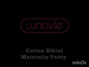 Lunavie Cotton Bikini Maternity Panty 3pcs Seluar Dalam Perempuan 女性产妇内裤