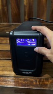 AVIDUS BS850 850VA/1200VA Uninterruptible UPS Standby Power Supply with AVR Automatic Voltage Regulation Smart LCD Screen 25dB Low Noise For Computer CCTV Camera And WiFi Router