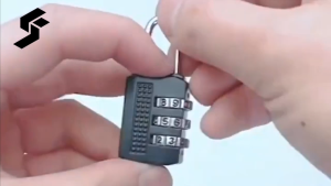 4 Digit Combination Padlock | Password | Luggage | Locker | Suitcase | Cabinet Lock