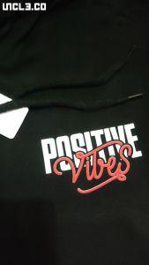 jaket Ziper hoodie pria Sablod Positive distro terbaru bahan lembut adem size M L XL XXL