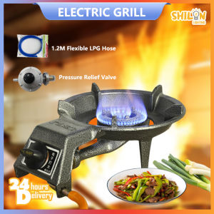Heavy Duty Gas Stove Single Burner Cast Iron Low Pressure Auto Ignition Kitchen Household Instant Pot Gas Stove