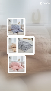 Socone Luxury Plaid Fleece Pillow Case Super Soft Fluffy 18x28 inches  2PCS Home Decor (no zipper)