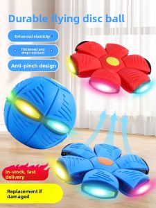 SHENWO | Magic Flying Saucer Elastic Ball for Kids Outdoor Light-up Educational Toy