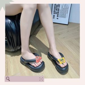 Psion โซคิ้วส์ รองเท้าแฟชั่น2023 เข้าใหม่แบบสวยสับสีโทนพาสเทลน่ารักไม่ไหว ใส่สบายนุ่มนิ่มสุดๆๆมีตัวการ์ตูนติดให้เก๋ไปอิ๊กกจิ้มตะกร้าโล๊ดดดดดด