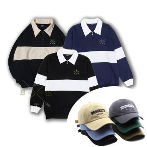 Bonus Topi Sweatshirt Crewneck Rugby HalfZip Breakout Premium