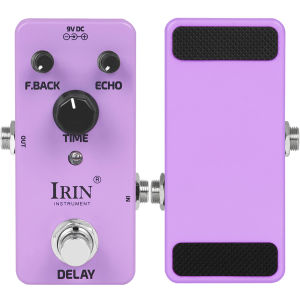 IRIN | IRIN Electric Guitar Effect Pedal Distortion Delay Overdrive Pure Booster Effects True Bypass Pedal 9V Guitar Accessory