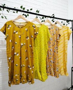 DASTER BUSUI KEKINIAN RUFFLE DEWASA/DASTER NONRUFFLE DEWASA/DASTER RUMAH TERBARU