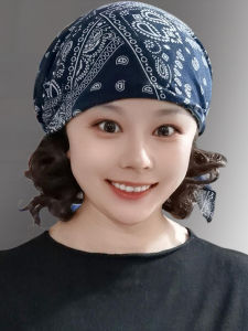 Elegant Thin Hairband Cap Scarf Headwear Spring Autumn Womens Style 2026 New Fashion Hair Covering Headscarf Hat