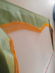 Kain Rumbai Manik Manik Kaca Depan Mobil Tirai Pickup Truk Canter Gorden Aksesoris Mobil Fusho HiNo