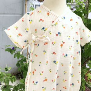 Đồ sơ sinh bé gái NHULII bộ body hoa cho bé 5 đến 12 kg NI022