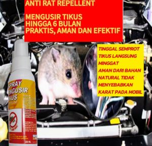 SPRAY PENGUSIR TIKUS SANGAT AMPUH PADA MOBIL