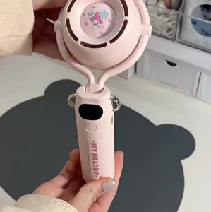 Sanliou Folding Handheld Small Fan Portable Childrens Portable Mini Charging Silent Cooling Fan