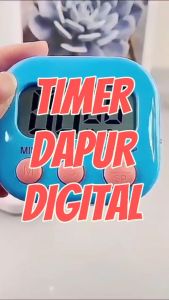 Timer Digital Dapur Masak Alarm Stopwatch Jam LED Kitchen Magnet  -  ZEN CAR PARTS