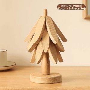 Heat Insulation Placemat Heat Resistant Wooden Placemat