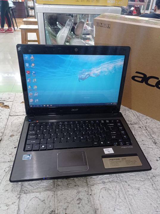 Laptop Acer 14inc Core i3 ram 4gb hdd320 sudah Ready siap dipakai