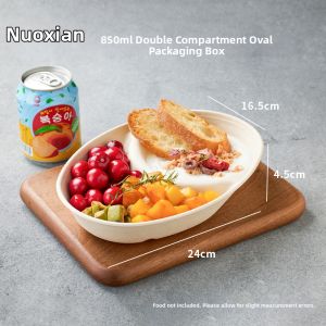 NUOXIAN | Biodegradable Fitness Meal Packaging Box