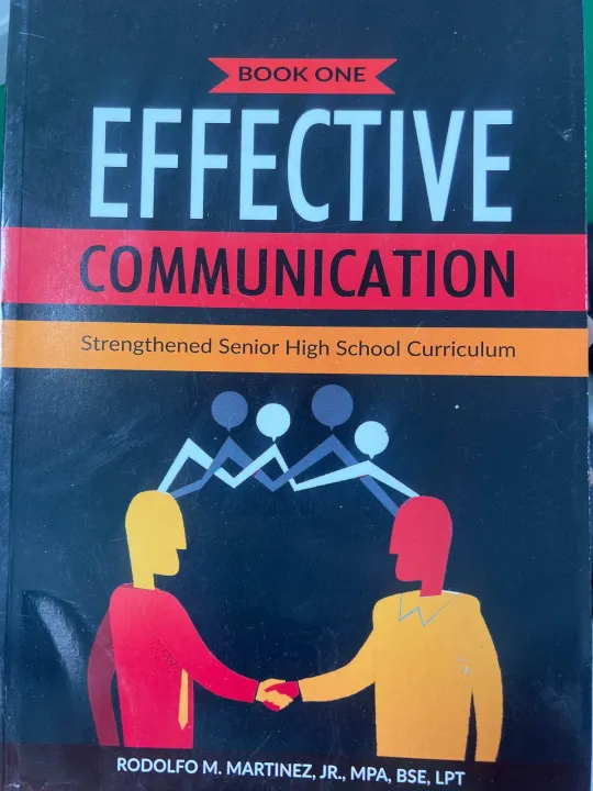 Effective Communication l Martinez l Shs l 2026 l New strengthened ...