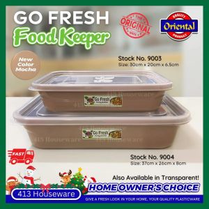 Food Keeper GoFresh Foodkeeper Lunchbox Foodtray Food Container Storage Lunch Boxes Ulam Viand - Oriental #9003 #9004