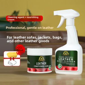 Australian Quality Leather Cleaner Care Liquid For Leather Jackets Sofas Furniture Stain Remover Cream Genuine Leather