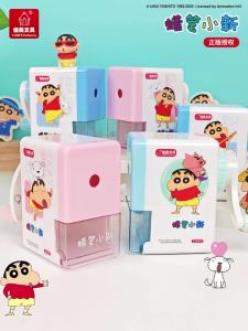 CRAYON SHINCHAN | Crayon Shin-Chan Cơ Khí Gọt Bút Chì An Toàn Anime Văn Phòng Phẩm Cho Trẻ Em Học Sinh Trường Vật Dụng Văn Phòng Quà Tặng