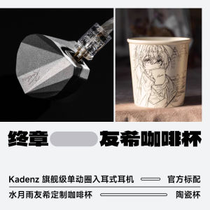 WaterMoonRain Kadenz Flagship In-Ear Wired Replaceable Cable Single Dynamic Driver HiFi Headphones High Sensitivity Low Impedance