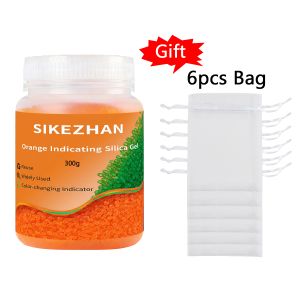 500g Indicating Silica Gel Moisture Absorber Desiccant Blue or Orange Reusable Beads with Refill Bags for Storage Protection