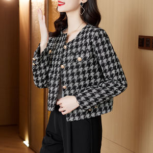DAIXIANGFEIZI | Trendy Petite Womens Tweed Short Coat