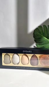 CJBC Sponge Make Up Ovdars Sponge Set 4 Jenis Sponge + Stand Sponge Make Up Sponge Beauty Blender Kering dan Basah Wajah